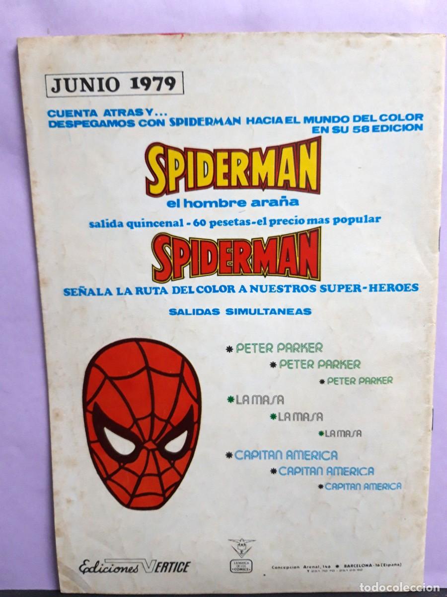 C&oacute;mics: SUPER H&Eacute;ROES. VOL 2. N&ordm; 108. SPIDERMAN Y SATANA. V&Eacute;RTICE - Foto 4