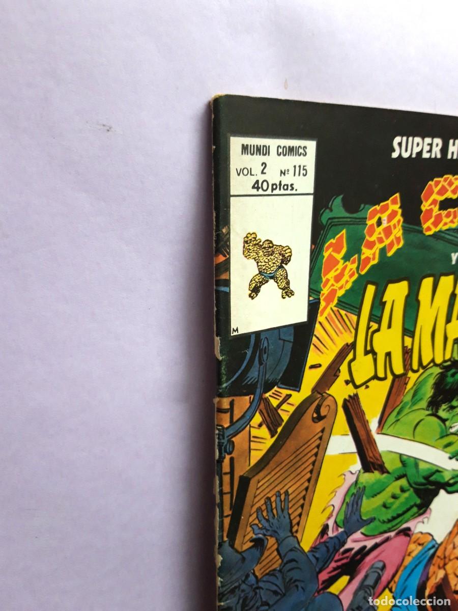 C&oacute;mics: SUPER H&Eacute;ROES. VOL 2. N&ordm; 115. LA COSA Y LA MASA. V&Eacute;RTICE - Foto 2