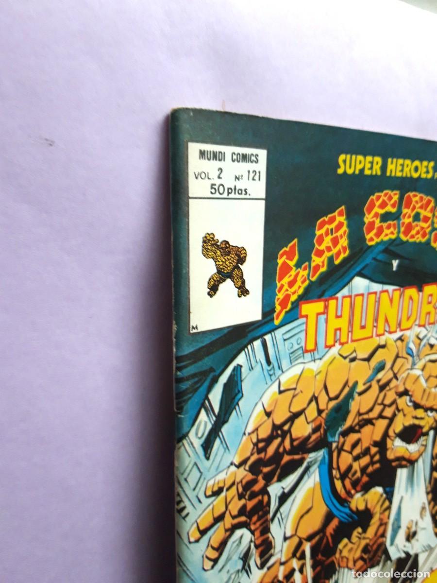 C&oacute;mics: SUPER H&Eacute;ROES. VOL 2. N&ordm; 121. LA COSA Y THUNDRA. V&Eacute;RTICE - Foto 2