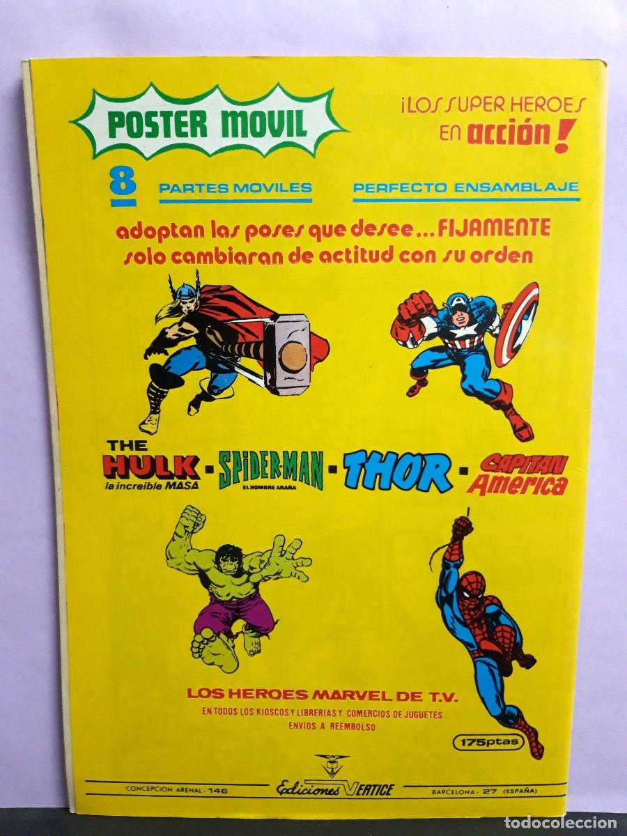 C&oacute;mics: SUPER H&Eacute;ROES. VOL 2. N&ordm; 132. CAPIT&Aacute;N MARVEL. V&Eacute;RTICE - Foto 4