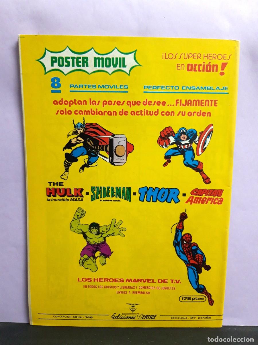 C&oacute;mics: SUPER H&Eacute;ROES. VOL 2. N&ordm; 133. CAPIT&Aacute;N MARVEL. V&Eacute;RTICE - Foto 4