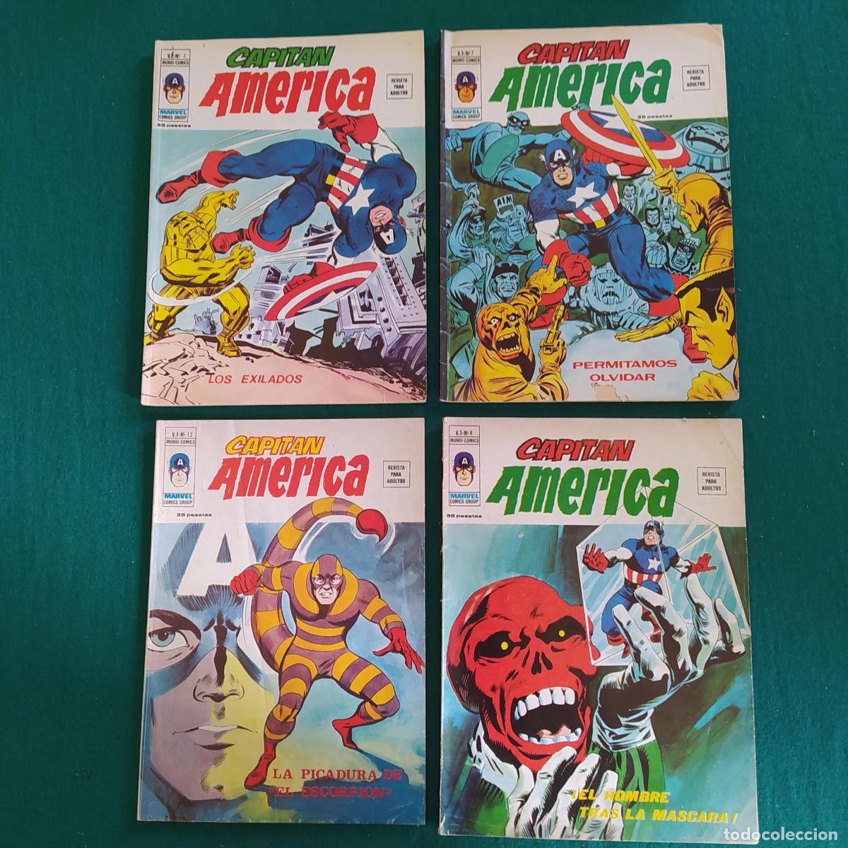 C&oacute;mics: CAPIT&Aacute;N AM&Eacute;RICA V.3 - EDICIONES V&Eacute;RTICE 4 COMIC - Foto 1