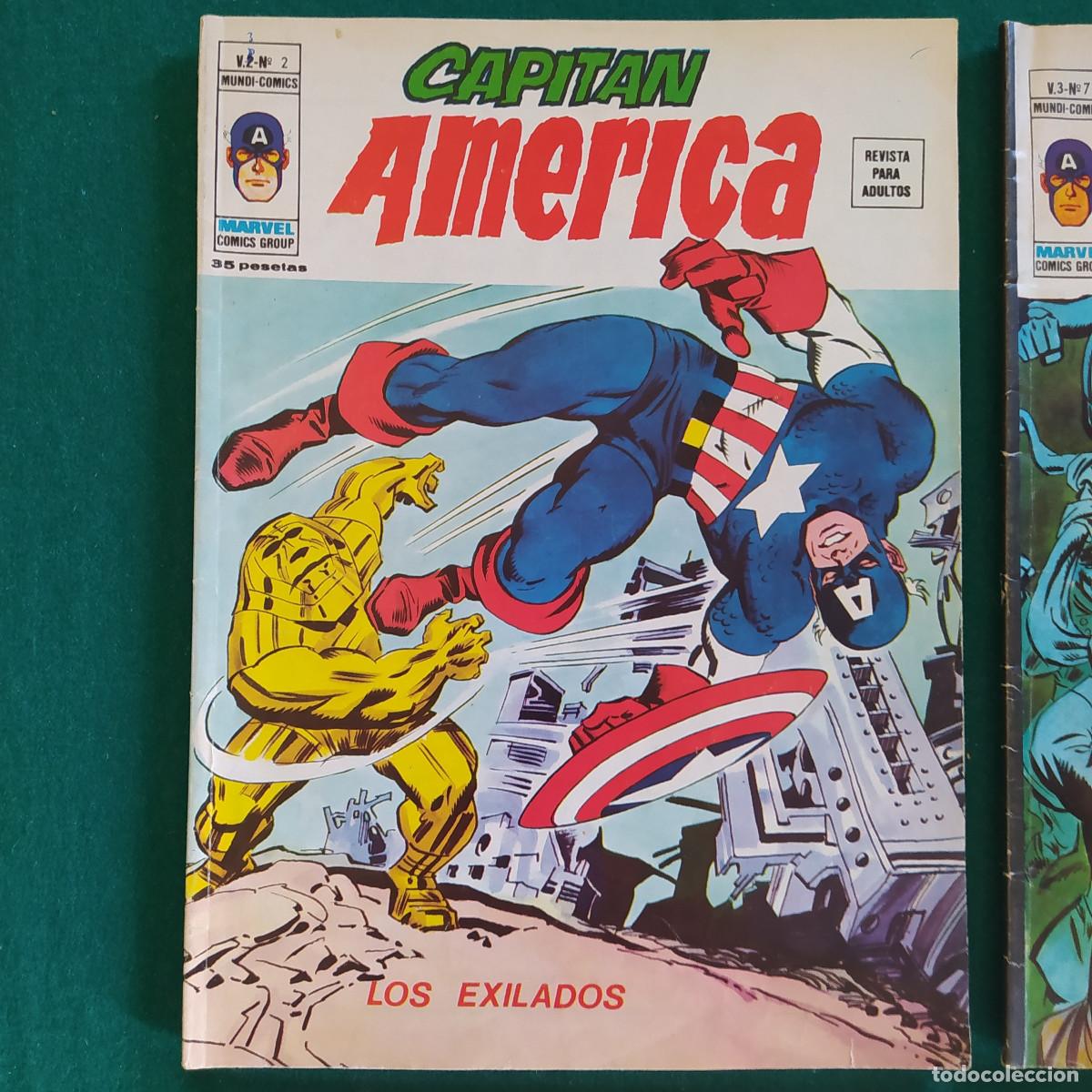 C&oacute;mics: CAPIT&Aacute;N AM&Eacute;RICA V.3 - EDICIONES V&Eacute;RTICE 4 COMIC - Foto 2