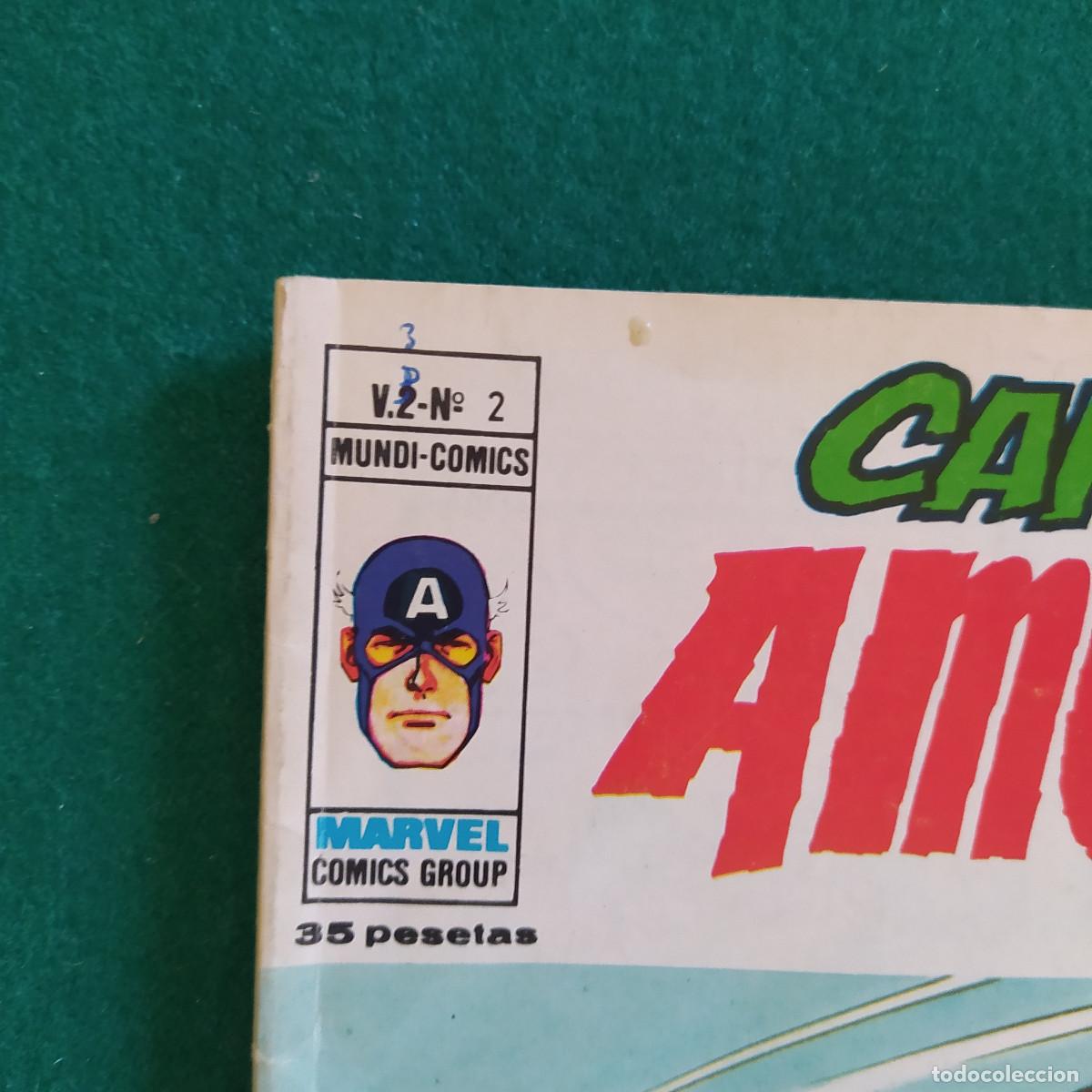 C&oacute;mics: CAPIT&Aacute;N AM&Eacute;RICA V.3 - EDICIONES V&Eacute;RTICE 4 COMIC - Foto 3