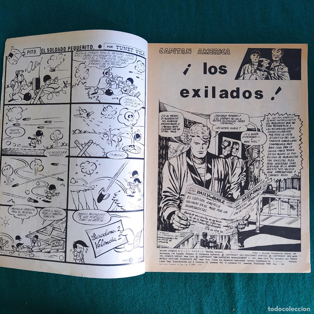 C&oacute;mics: CAPIT&Aacute;N AM&Eacute;RICA V.3 - EDICIONES V&Eacute;RTICE 4 COMIC - Foto 8