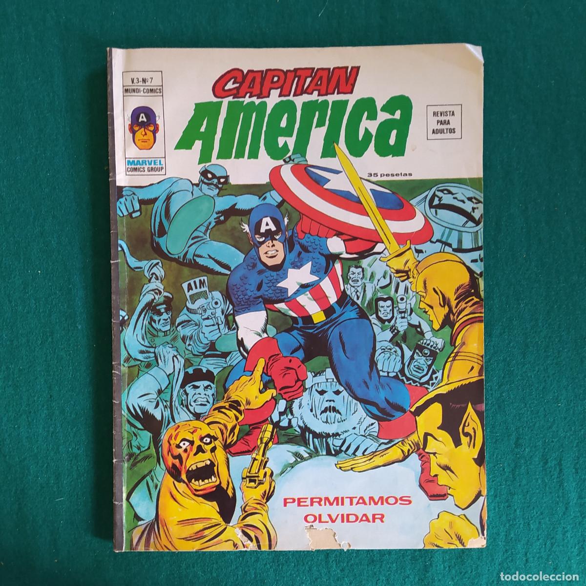 C&oacute;mics: CAPIT&Aacute;N AM&Eacute;RICA V.3 - EDICIONES V&Eacute;RTICE 4 COMIC - Foto 12