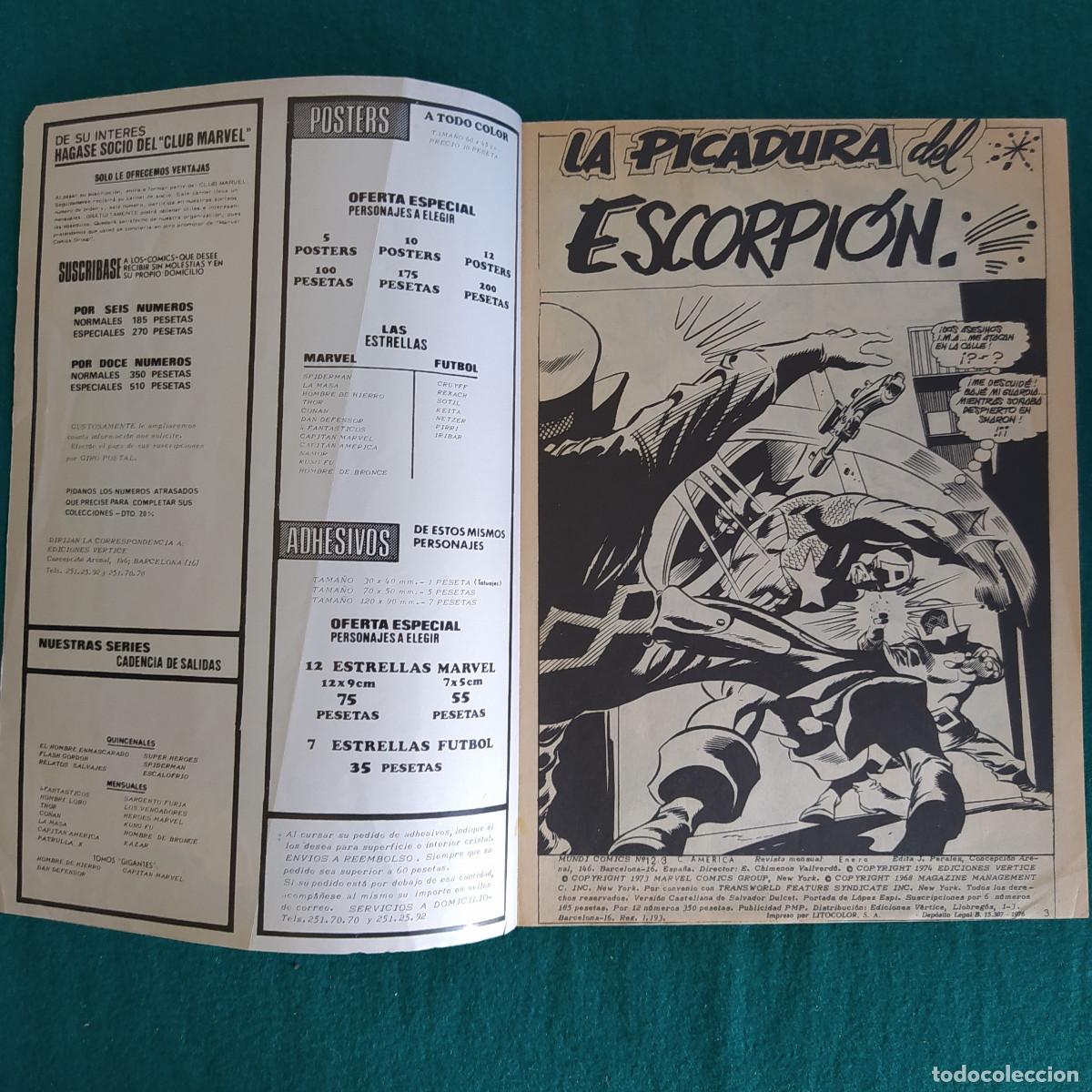 C&oacute;mics: CAPIT&Aacute;N AM&Eacute;RICA V.3 - EDICIONES V&Eacute;RTICE 4 COMIC - Foto 20