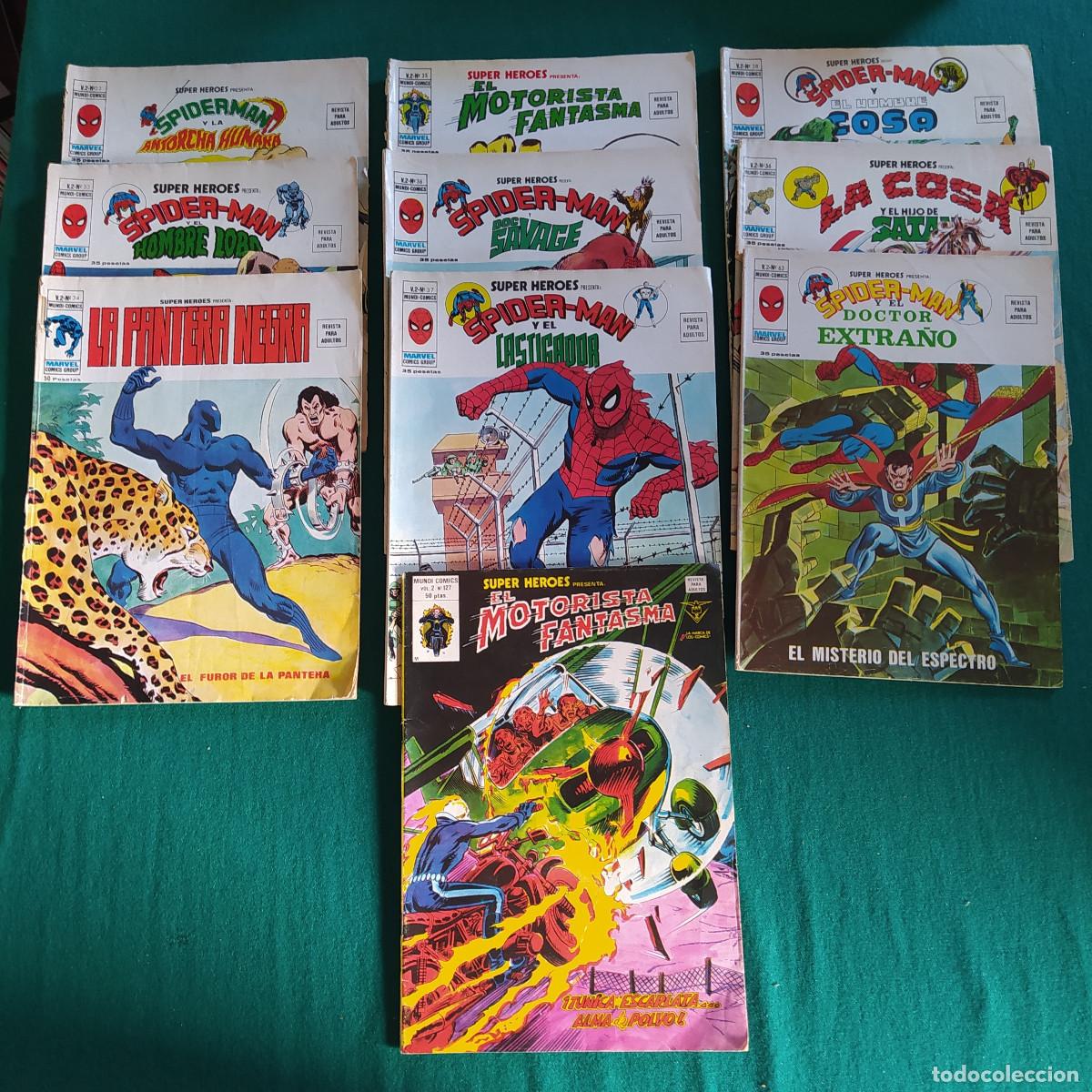 C&oacute;mics: SUPER HEROES PRESENTA V 2 10 NUMEROS - Foto 1