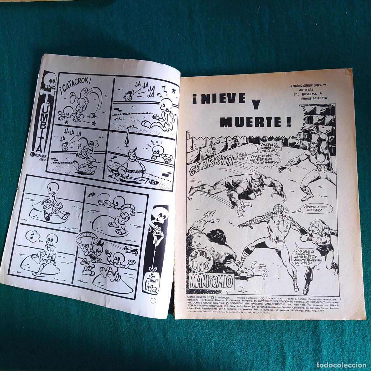C&oacute;mics: SUPER HEROES PRESENTA V 2 10 NUMEROS - Foto 6