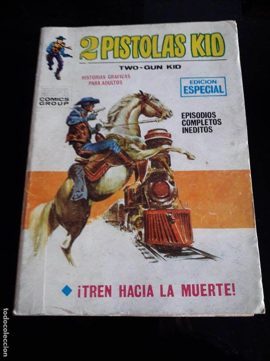 C&oacute;mics: COMIC 2 PISTOLAS KID N-8 VERTICE - Foto 1