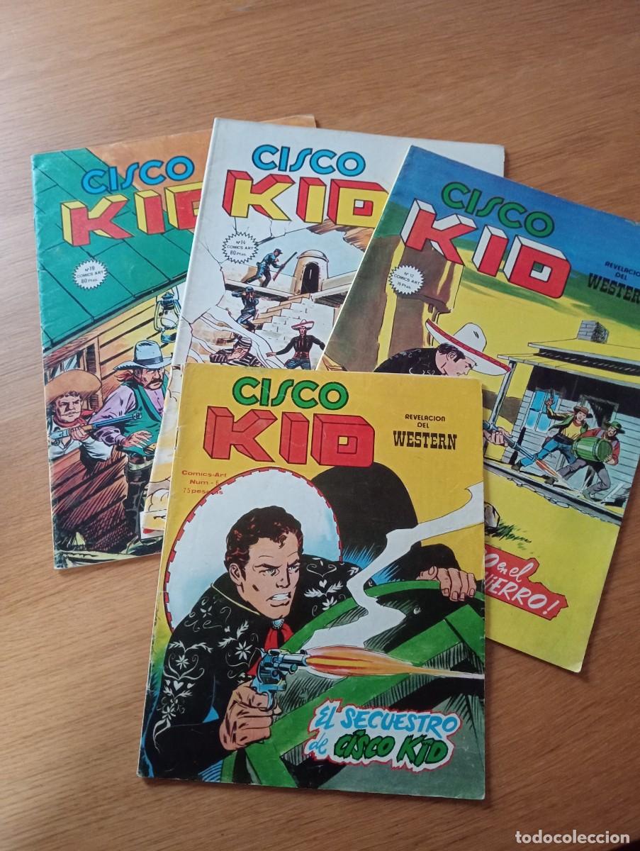 C&oacute;mics: LOTE CON 4 EJEMPLARES DE CISCO KID (DE 22). GRAPA. V&Eacute;RTICE. 1980. - Foto 1