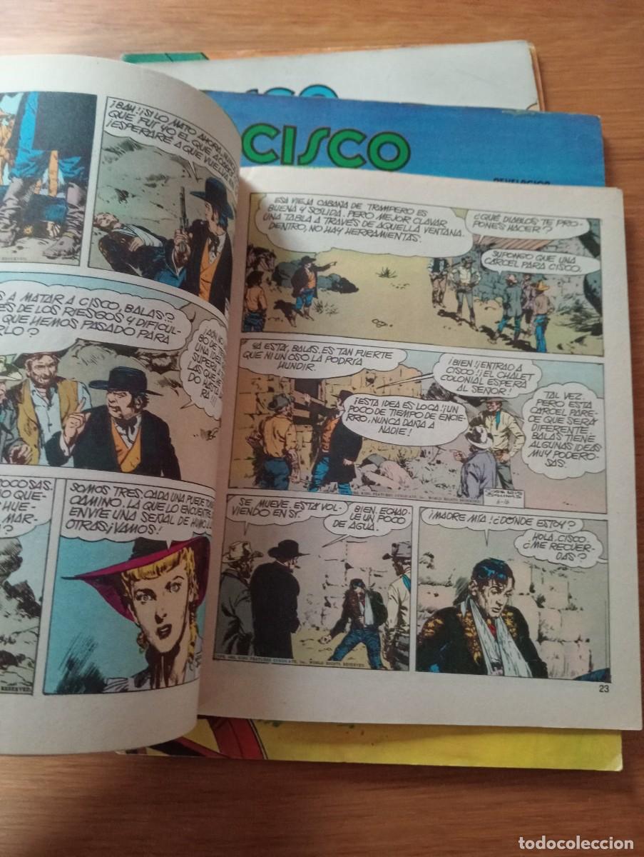 C&oacute;mics: LOTE CON 4 EJEMPLARES DE CISCO KID (DE 22). GRAPA. V&Eacute;RTICE. 1980. - Foto 6
