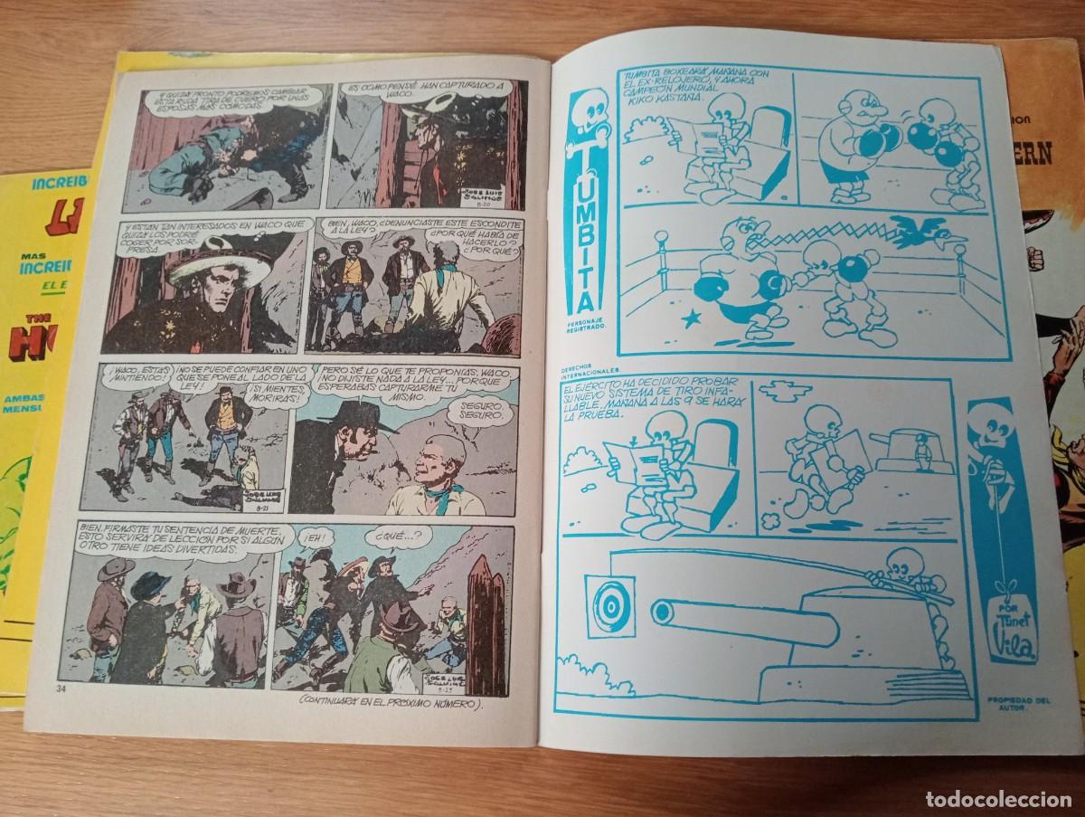 C&oacute;mics: LOTE CON 4 EJEMPLARES DE CISCO KID (DE 22). GRAPA. V&Eacute;RTICE. 1980. - Foto 17