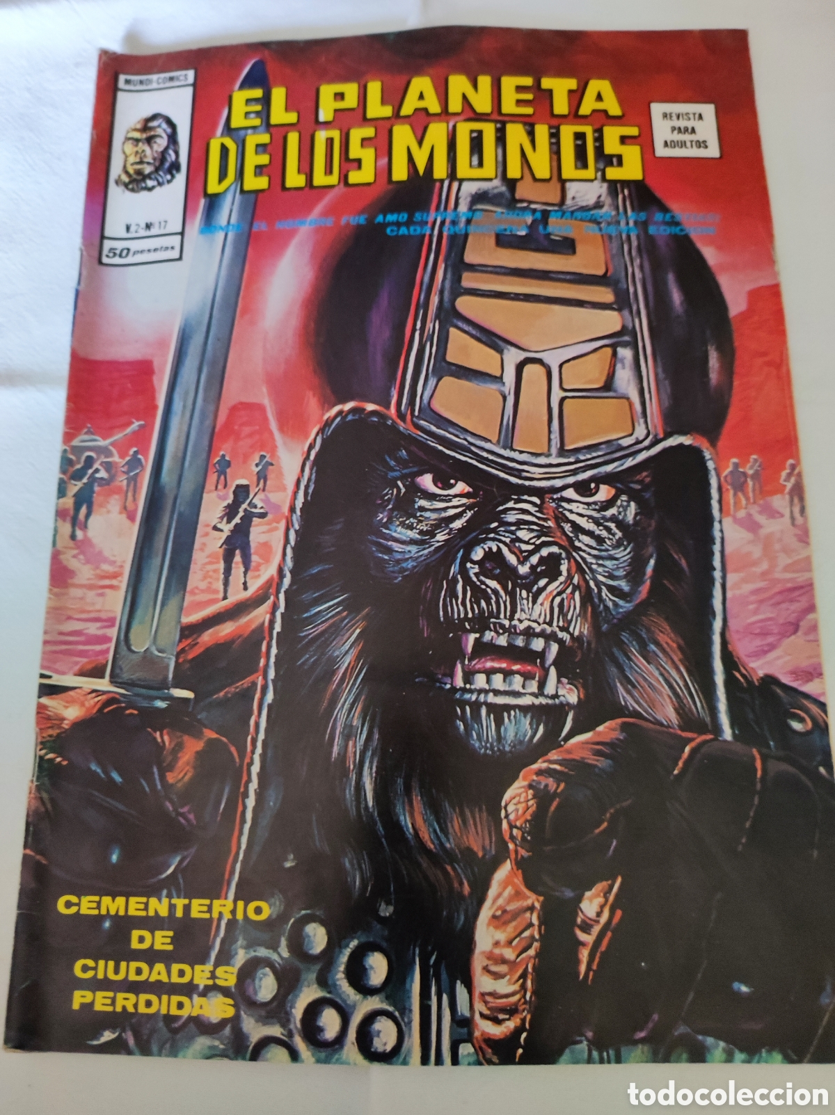 C&oacute;mics: Lote 2 comics de El planeta de los monos - Foto 2