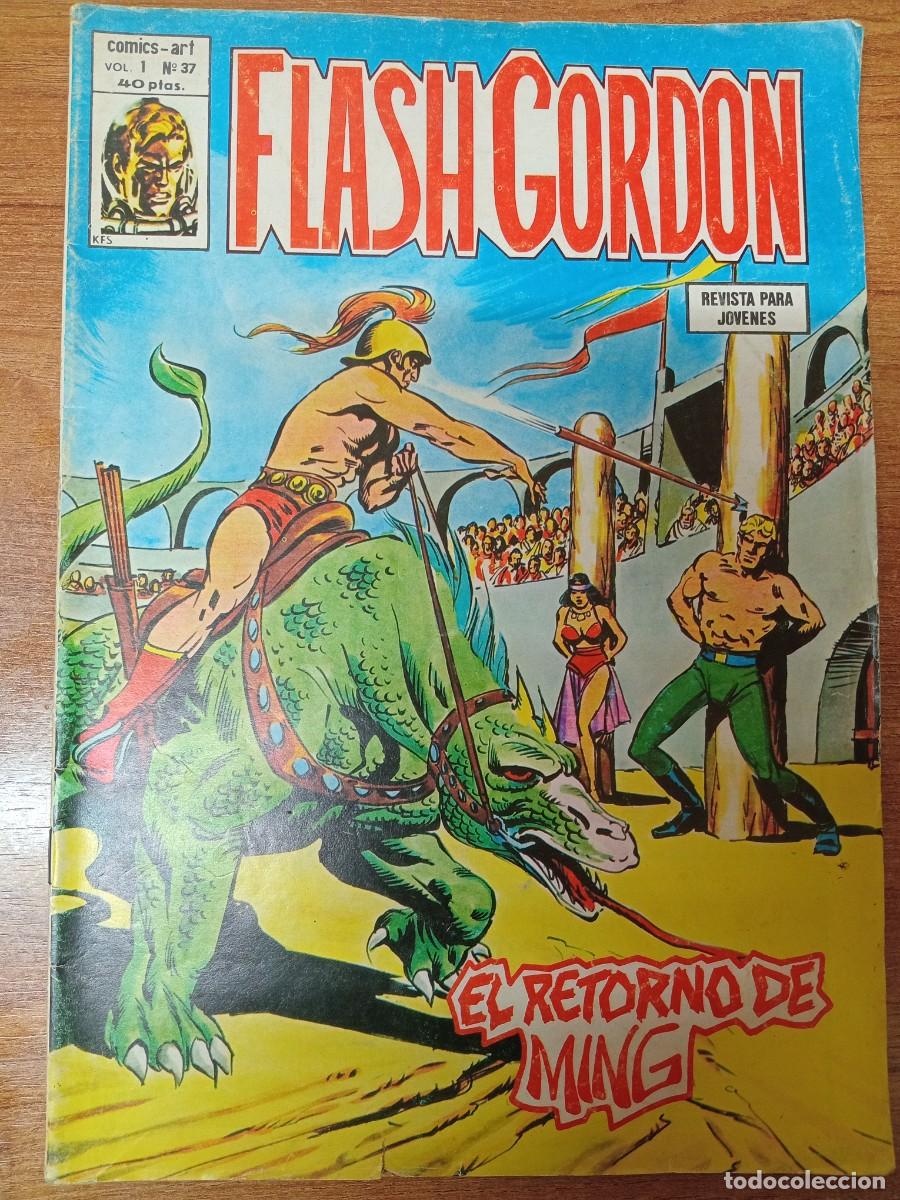 C&oacute;mics: FLASH GORDON - VOL I - N&ordm; 37 - VERTICE - Foto 1