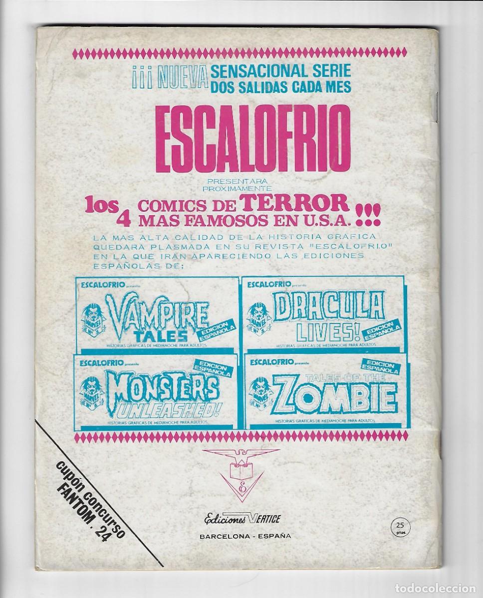 C&oacute;mics: V&eacute;rtice. Fantom. 24. - Foto 2