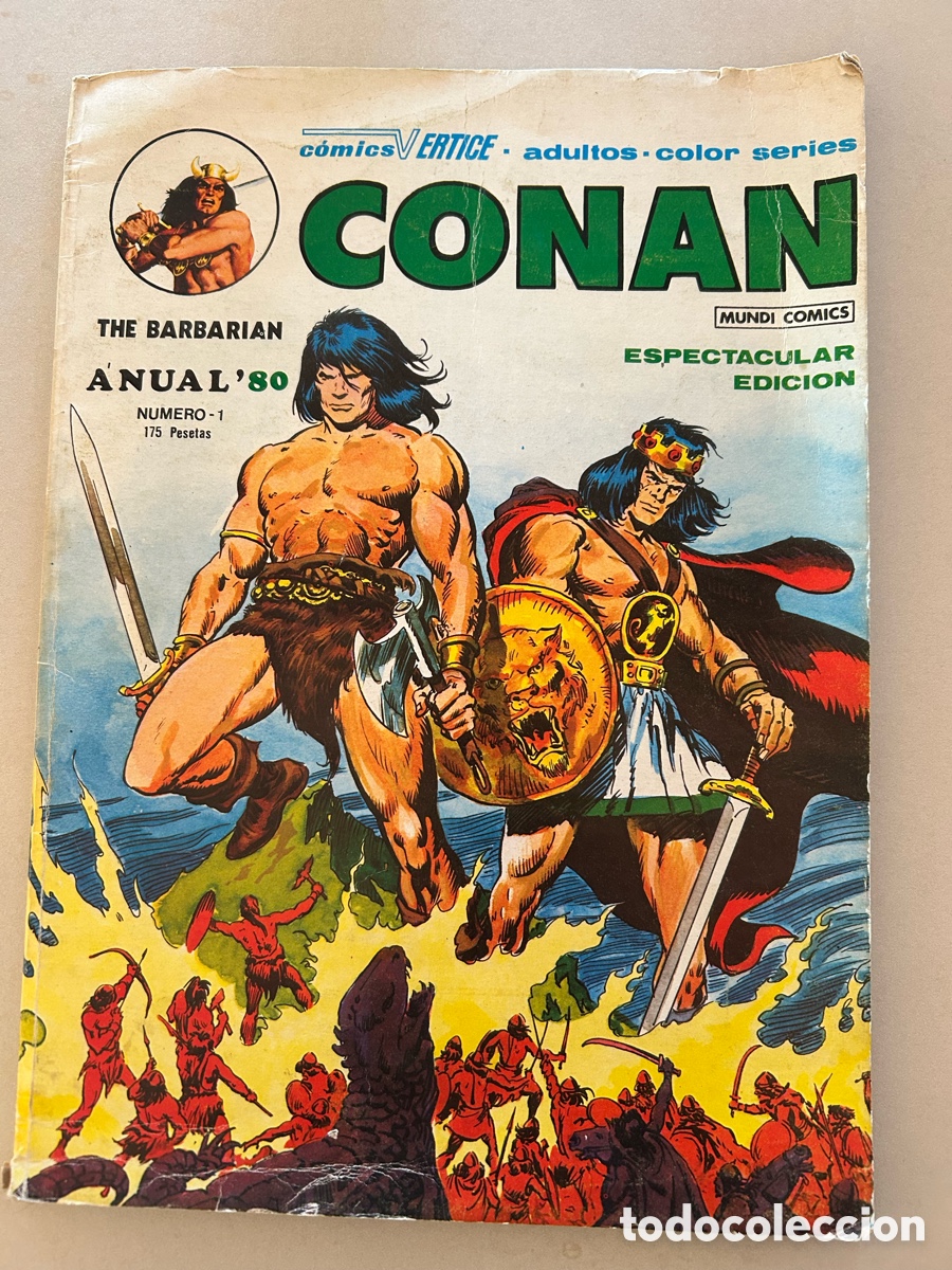 C&oacute;mics: Conan the Barbarian. Ed. Vertice Anual 1 - Foto 1