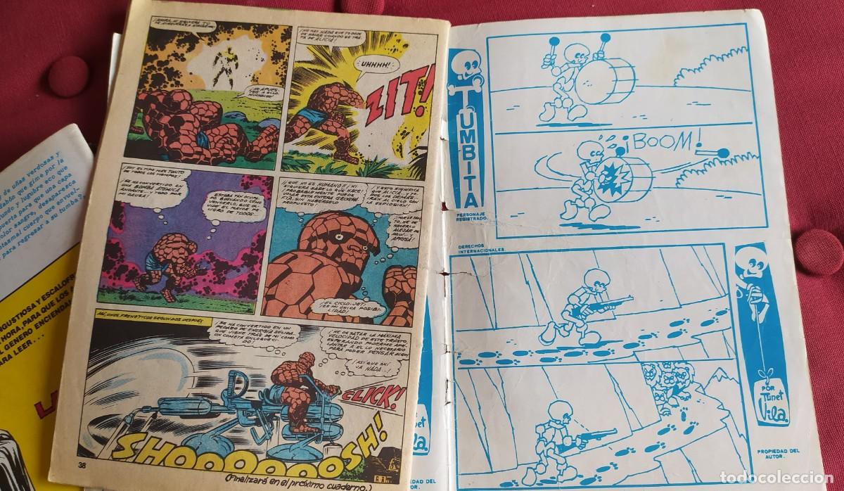 C&oacute;mics: Los 4 fant&aacute;sticos. 8 comics Ediciones vertice. A&ntilde;os setenta. - Foto 8