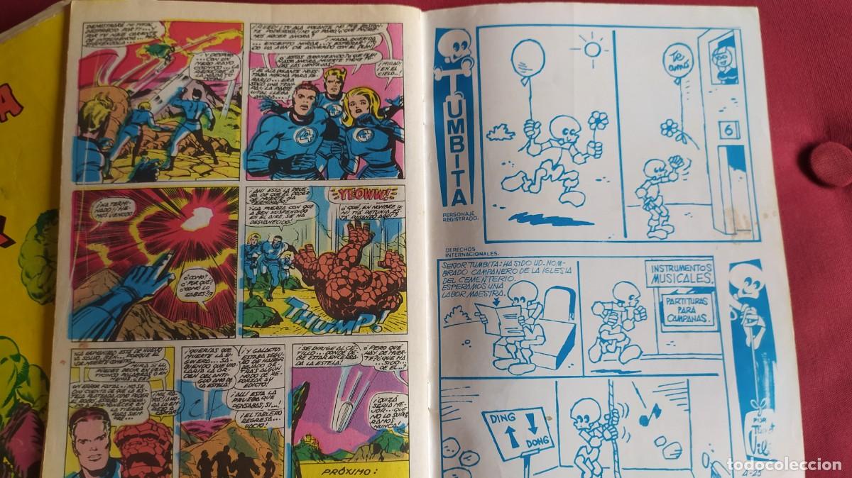 C&oacute;mics: Los 4 fant&aacute;sticos. 8 comics Ediciones vertice. A&ntilde;os setenta. - Foto 9