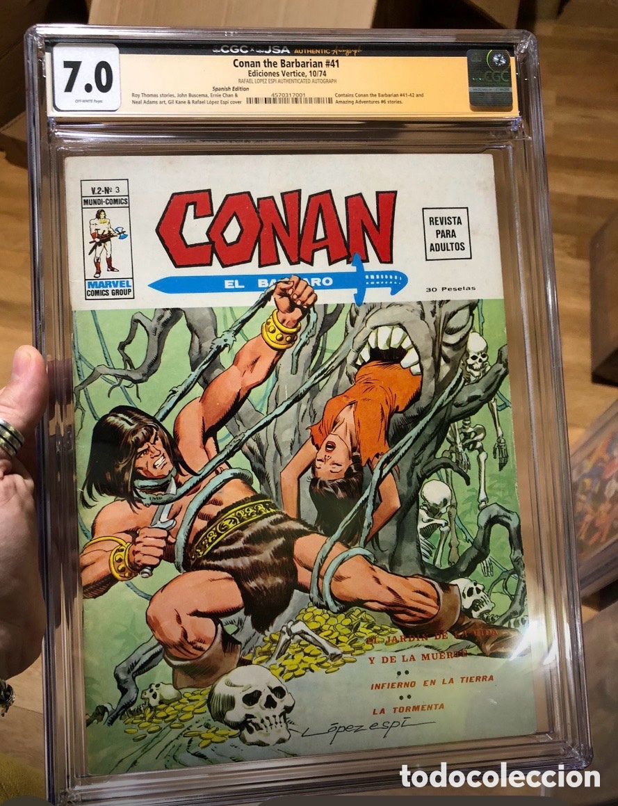C&oacute;mics: Conan vol.2 n&uacute;mero 3 firmado - Foto 1