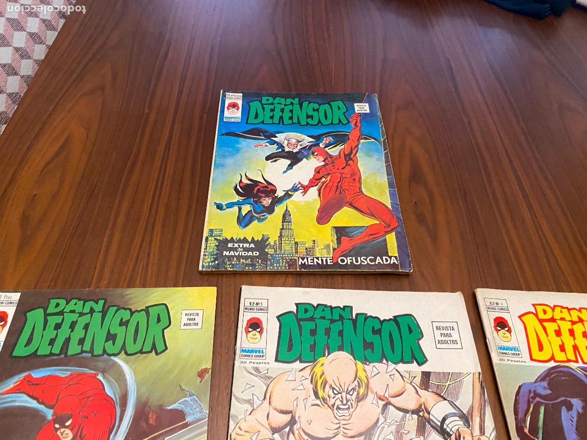 C&oacute;mics: DAN DEFENSOR VOLUMEN 2 , LOS 5 N&Uacute;MEROS + LOS DOS EXTRAS , COLECCI&Oacute;N COMPLETA , EDITORIAL V&Eacute;RTICE - Foto 3