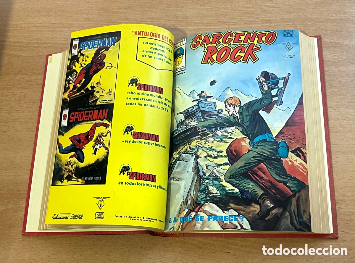C&oacute;mics: SARGENTO ROCK: COLECCI&Oacute;N COMPLETA, 14 N&Uacute;MEROS - VERTICE - A&Ntilde;O 1978 - Foto 3