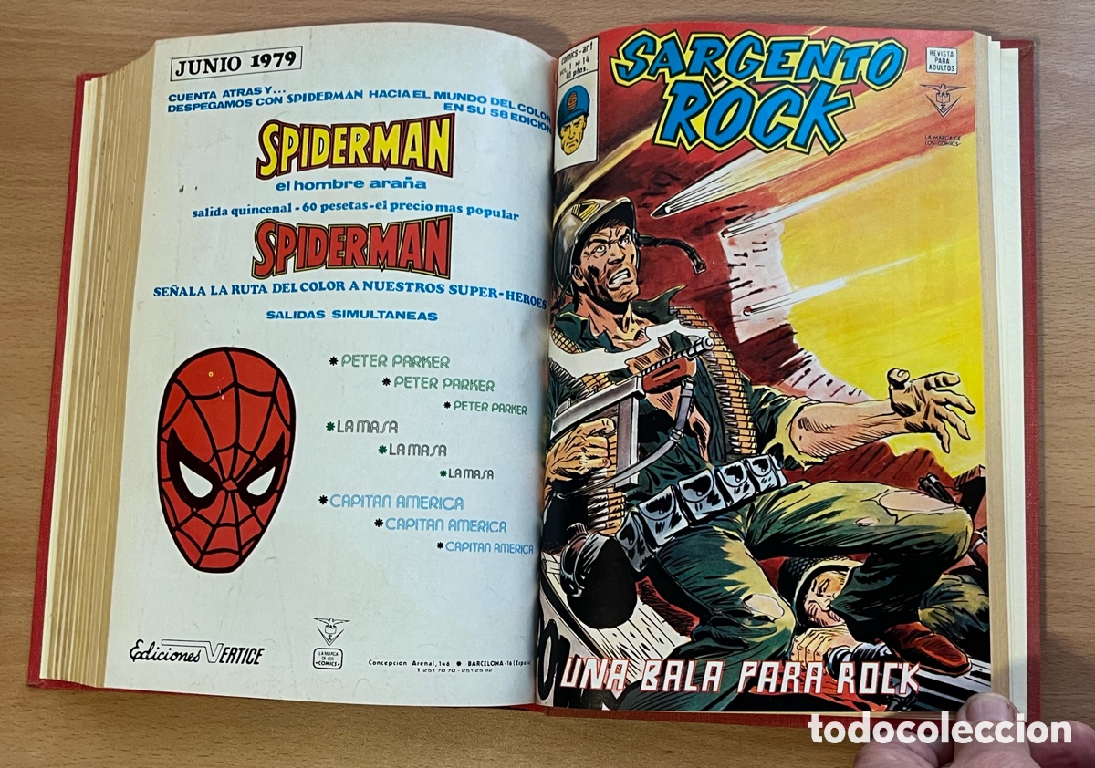 C&oacute;mics: SARGENTO ROCK: COLECCI&Oacute;N COMPLETA, 14 N&Uacute;MEROS - VERTICE - A&Ntilde;O 1978 - Foto 5