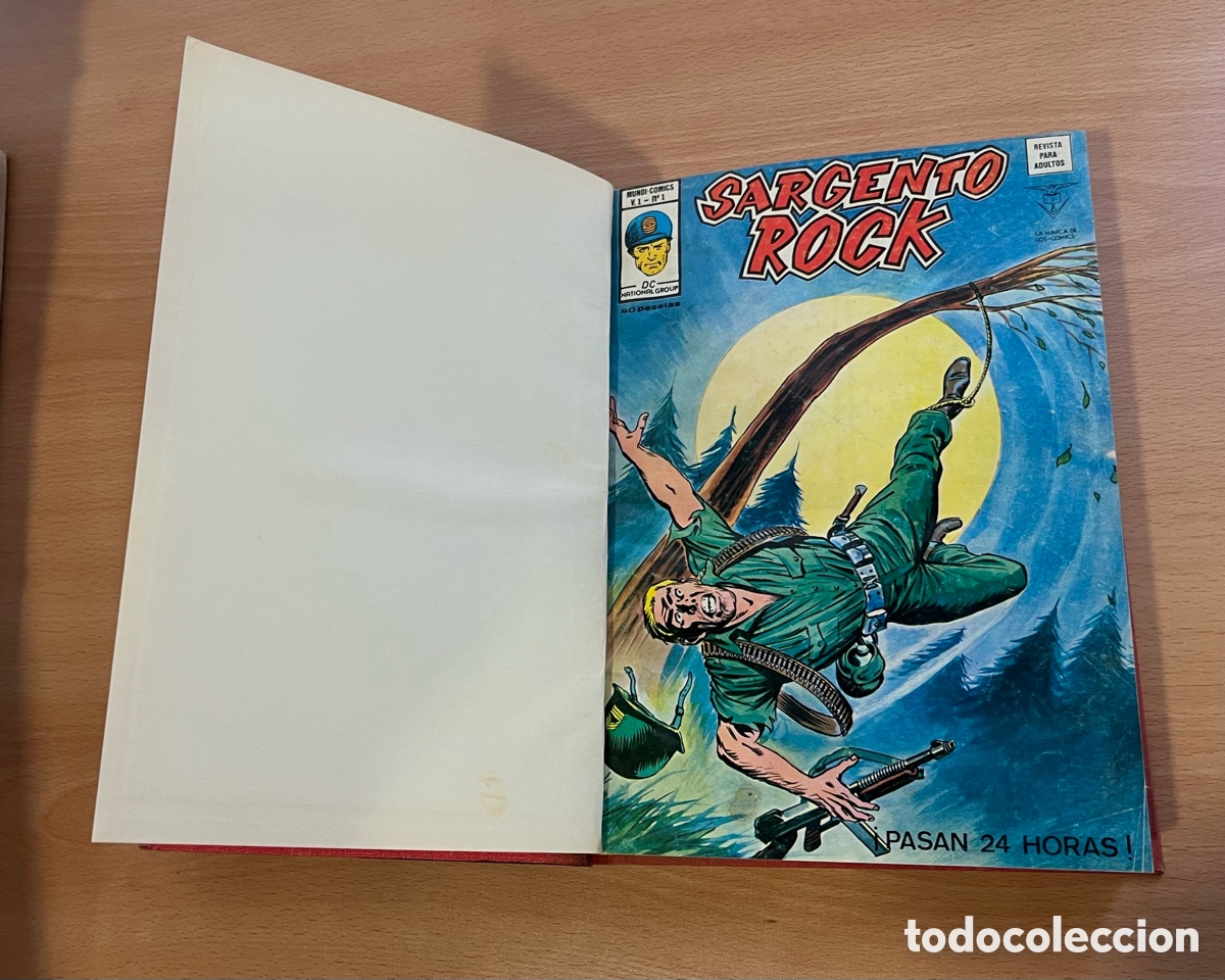 C&oacute;mics: SARGENTO ROCK: COLECCI&Oacute;N COMPLETA, 14 N&Uacute;MEROS - VERTICE - A&Ntilde;O 1978 - Foto 1