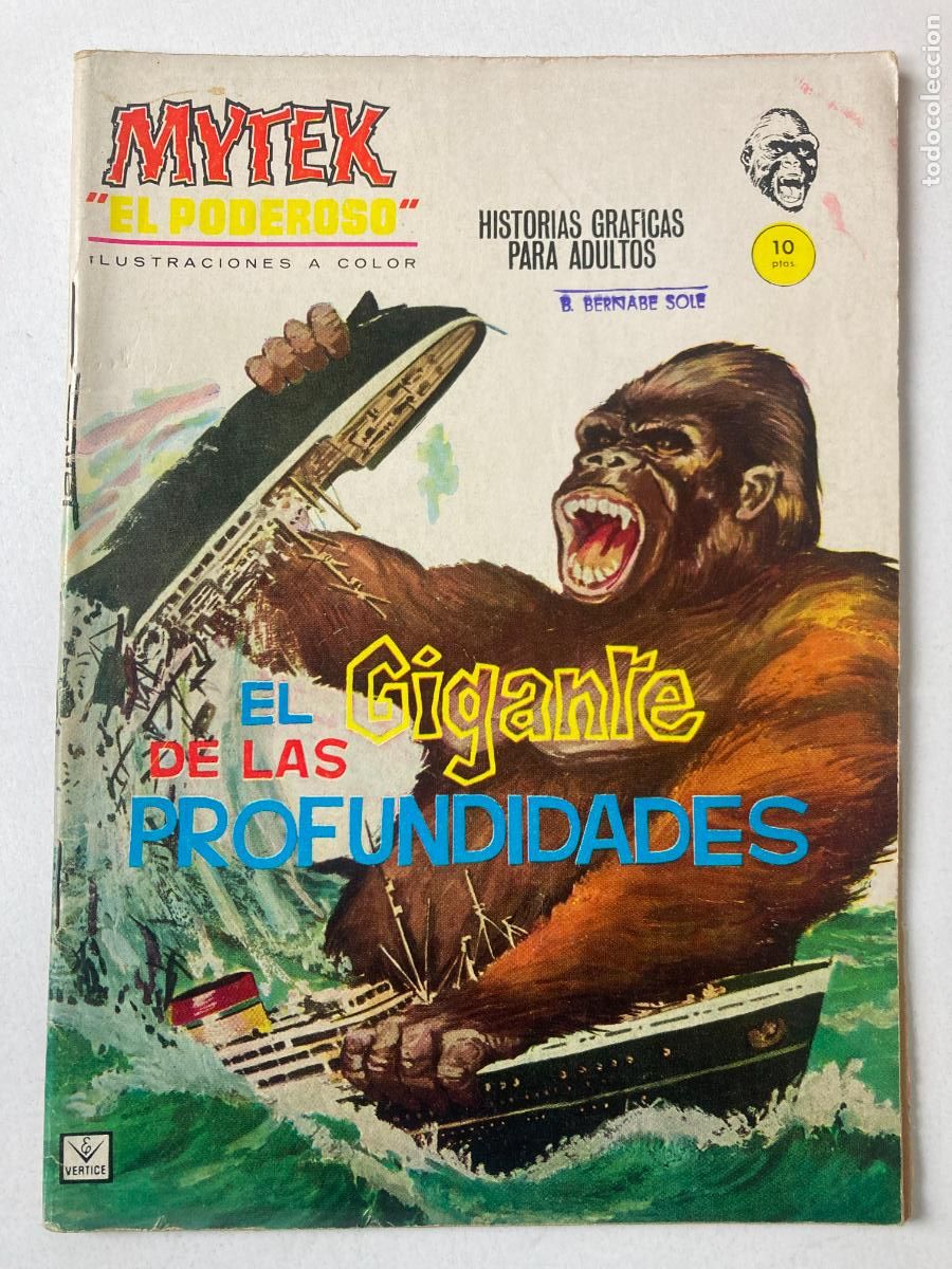 C&oacute;mics: MITEK EL PODEROSO - EDICIONES VERTICE N&ordm;3 - COMIC GRAPA - Foto 1
