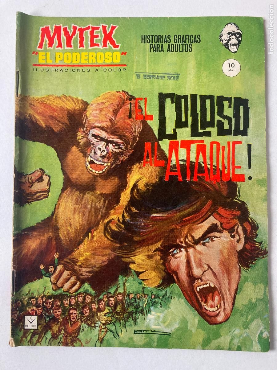 C&oacute;mics: MITEK EL PODEROSO - EDICIONES VERTICE N&ordm;4 - COMIC GRAPA - Foto 1