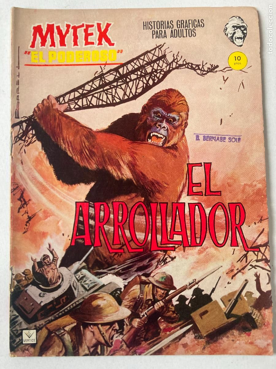 C&oacute;mics: MITEK EL PODEROSO - EDICIONES VERTICE N&ordm;5 - COMIC GRAPA - Foto 1
