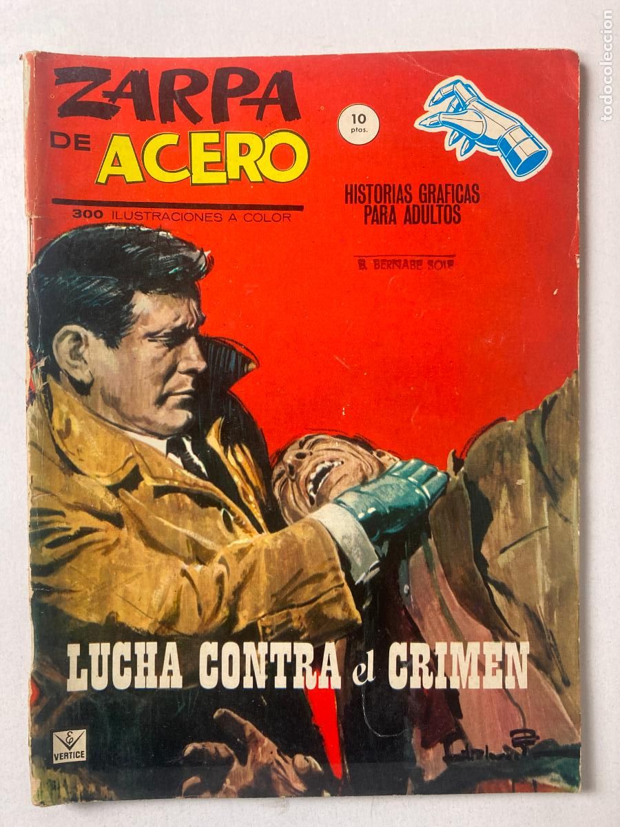 C&oacute;mics: ZARPA DE ACERO - EDICIONES VERTICE N&ordm;3 - COMIC GRAPA - Foto 1