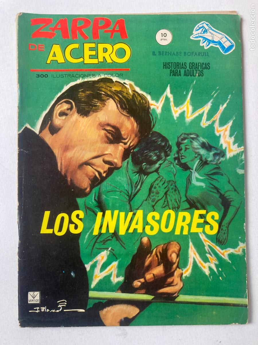 C&oacute;mics: ZARPA DE ACERO - EDICIONES VERTICE N&ordm;6 - COMIC GRAPA - Foto 1