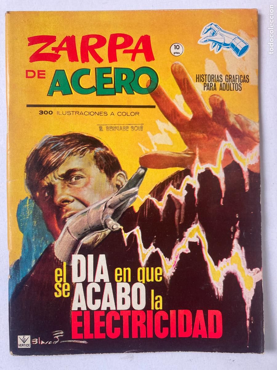 C&oacute;mics: ZARPA DE ACERO - EDICIONES VERTICE N&ordm;9 - COMIC GRAPA - Foto 1