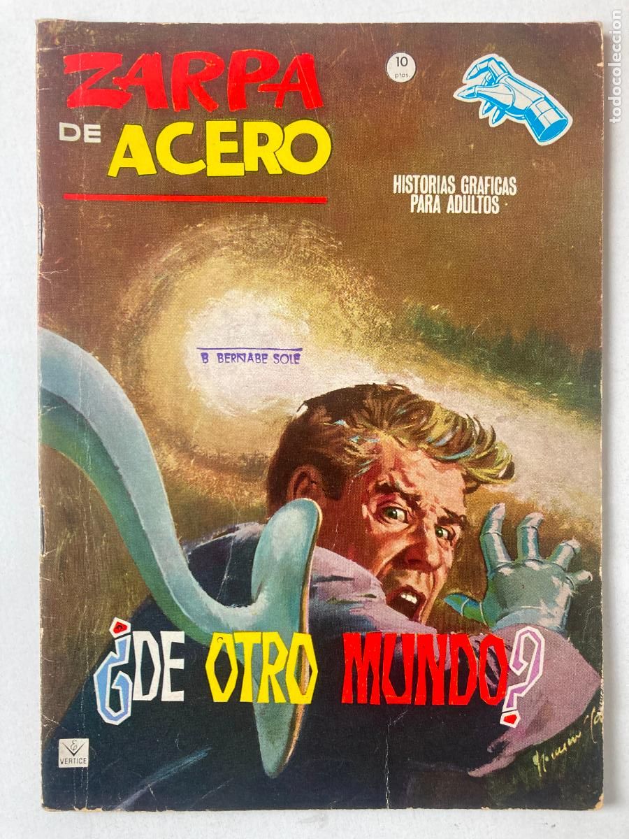 C&oacute;mics: ZARPA DE ACERO - EDICIONES VERTICE N&ordm;14 - COMIC GRAPA - Foto 1