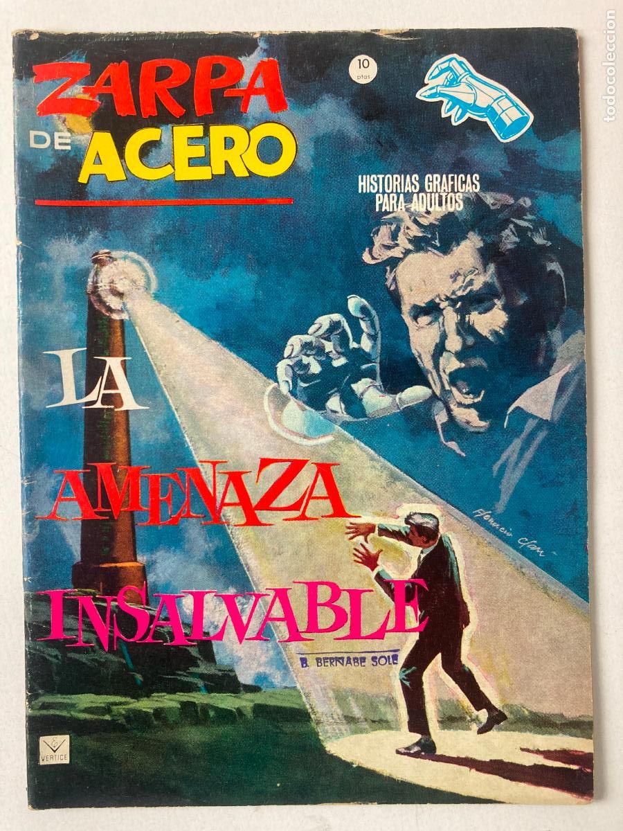 C&oacute;mics: ZARPA DE ACERO - EDICIONES VERTICE N&ordm;15 - COMIC GRAPA - Foto 1
