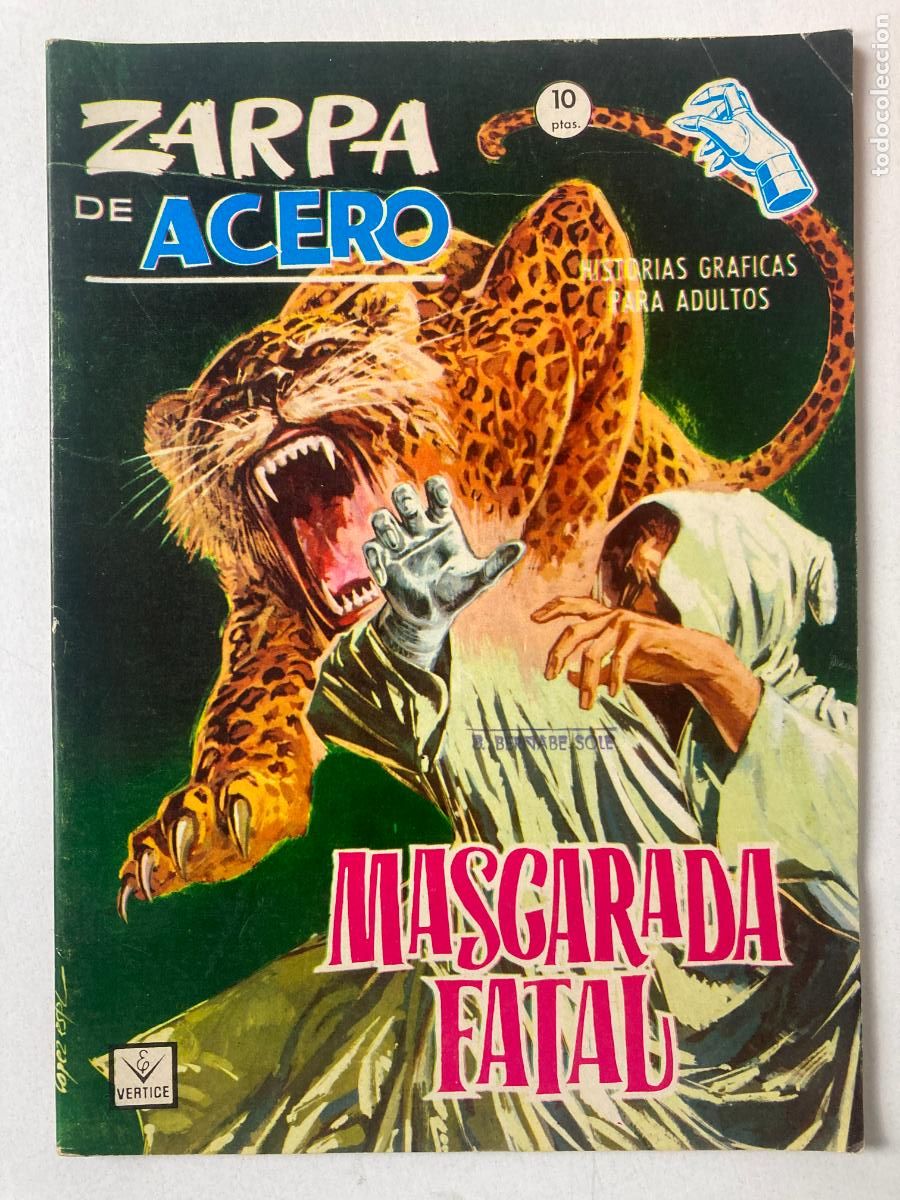 C&oacute;mics: ZARPA DE ACERO - EDICIONES VERTICE N&ordm;27 - COMIC GRAPA - Foto 1