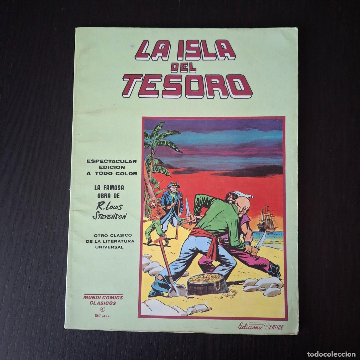 C&oacute;mics: LA ISLA DEL TESORO - MUNDI COMICS VERTICE - A&Ntilde;O 1981 - Foto 1