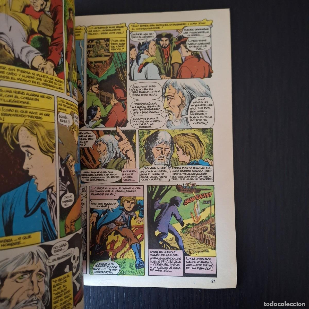 C&oacute;mics: LA ISLA DEL TESORO - MUNDI COMICS VERTICE - A&Ntilde;O 1981 - Foto 2