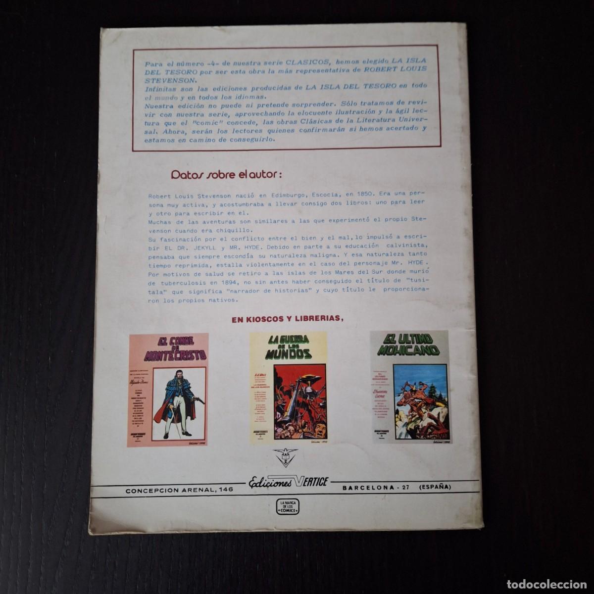 C&oacute;mics: LA ISLA DEL TESORO - MUNDI COMICS VERTICE - A&Ntilde;O 1981 - Foto 4