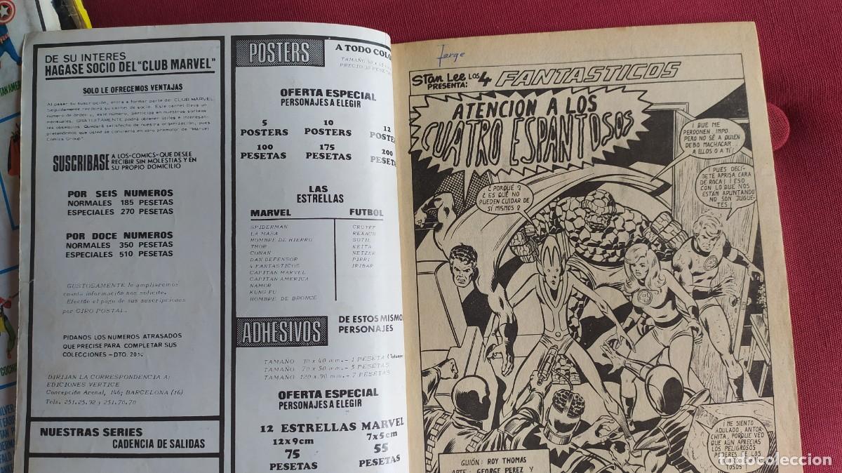 C&oacute;mics: Capit&aacute;n am&eacute;rica Ediciones v&eacute;rtice. 8 comics. A&ntilde;os 1974-1981 - Foto 10