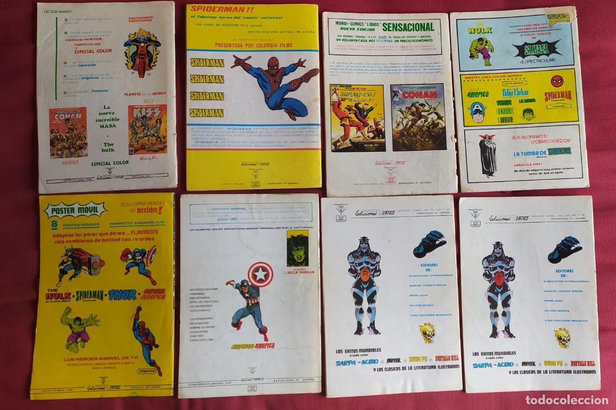 C&oacute;mics: Capit&aacute;n am&eacute;rica Ediciones v&eacute;rtice. 8 comics. A&ntilde;os 1974-1981 - Foto 11