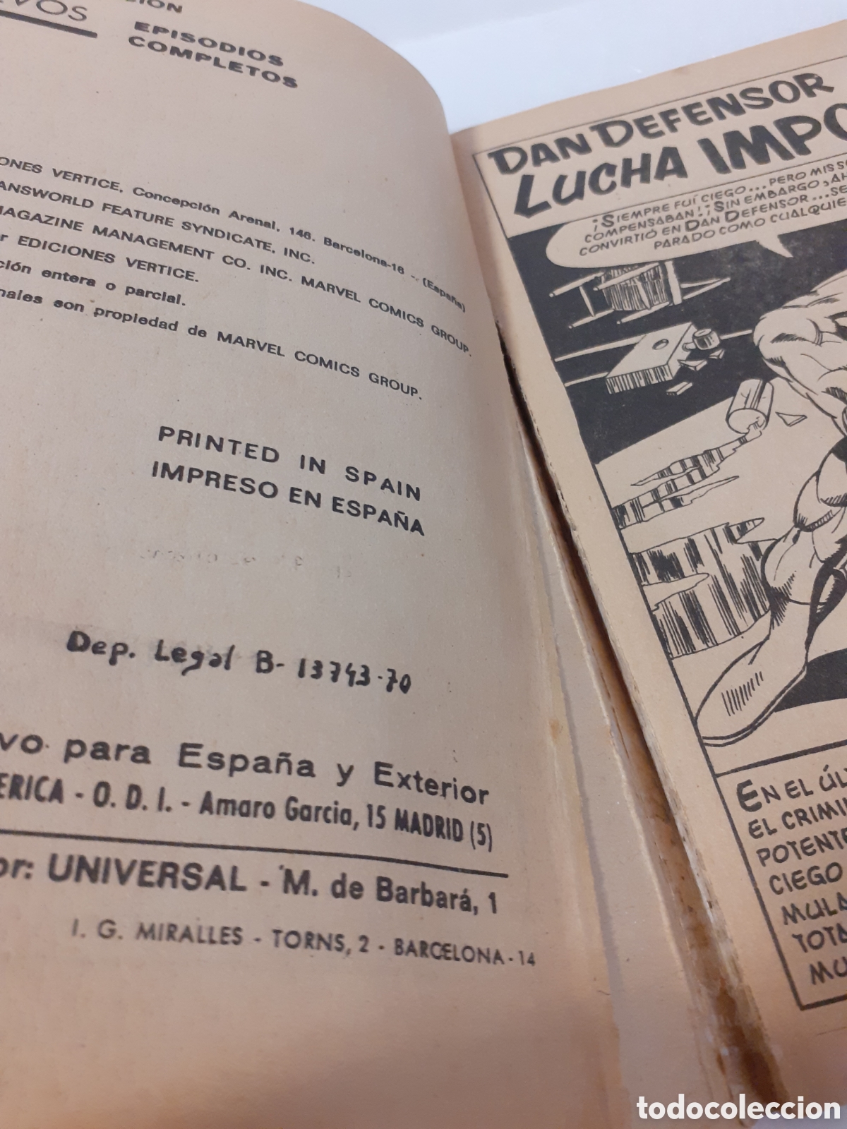 C&oacute;mics: EDIC INTER VERTICE DAN DEFENSOR N 12 LUCHA IMPOSIBLE - Foto 5