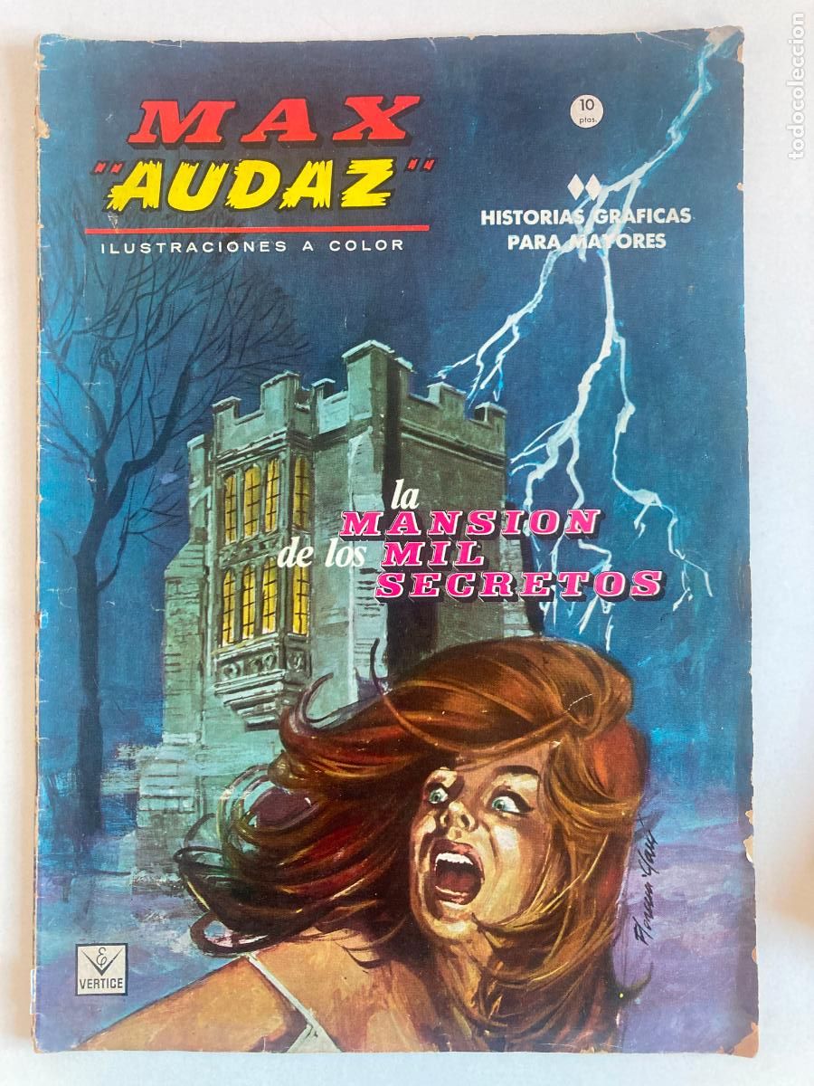 C&oacute;mics: MAX AUDAZ - VERTICE, GRAPA - COLECCION COMPLETA, 18 NUMEROS - Foto 2