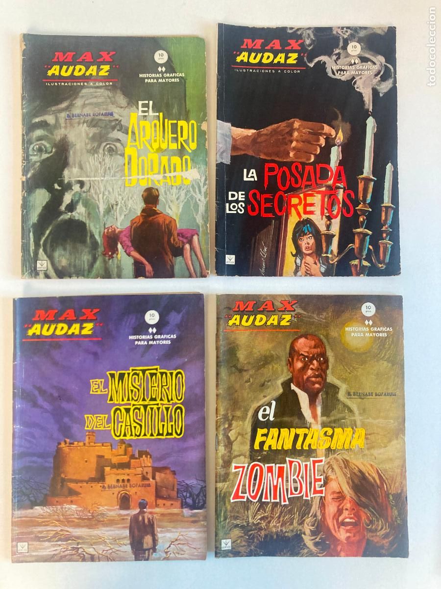 C&oacute;mics: MAX AUDAZ - VERTICE, GRAPA - COLECCION COMPLETA, 18 NUMEROS - Foto 10
