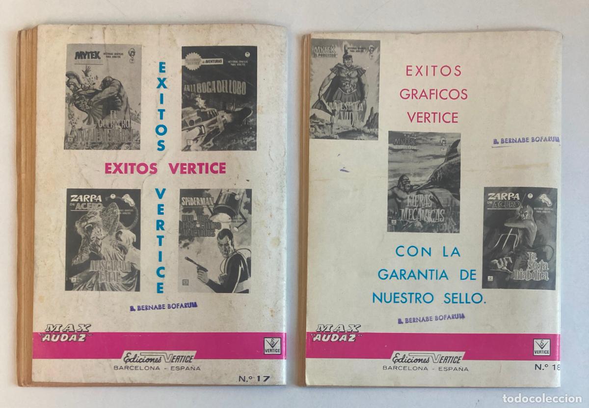 C&oacute;mics: MAX AUDAZ - VERTICE, GRAPA - COLECCION COMPLETA, 18 NUMEROS - Foto 17