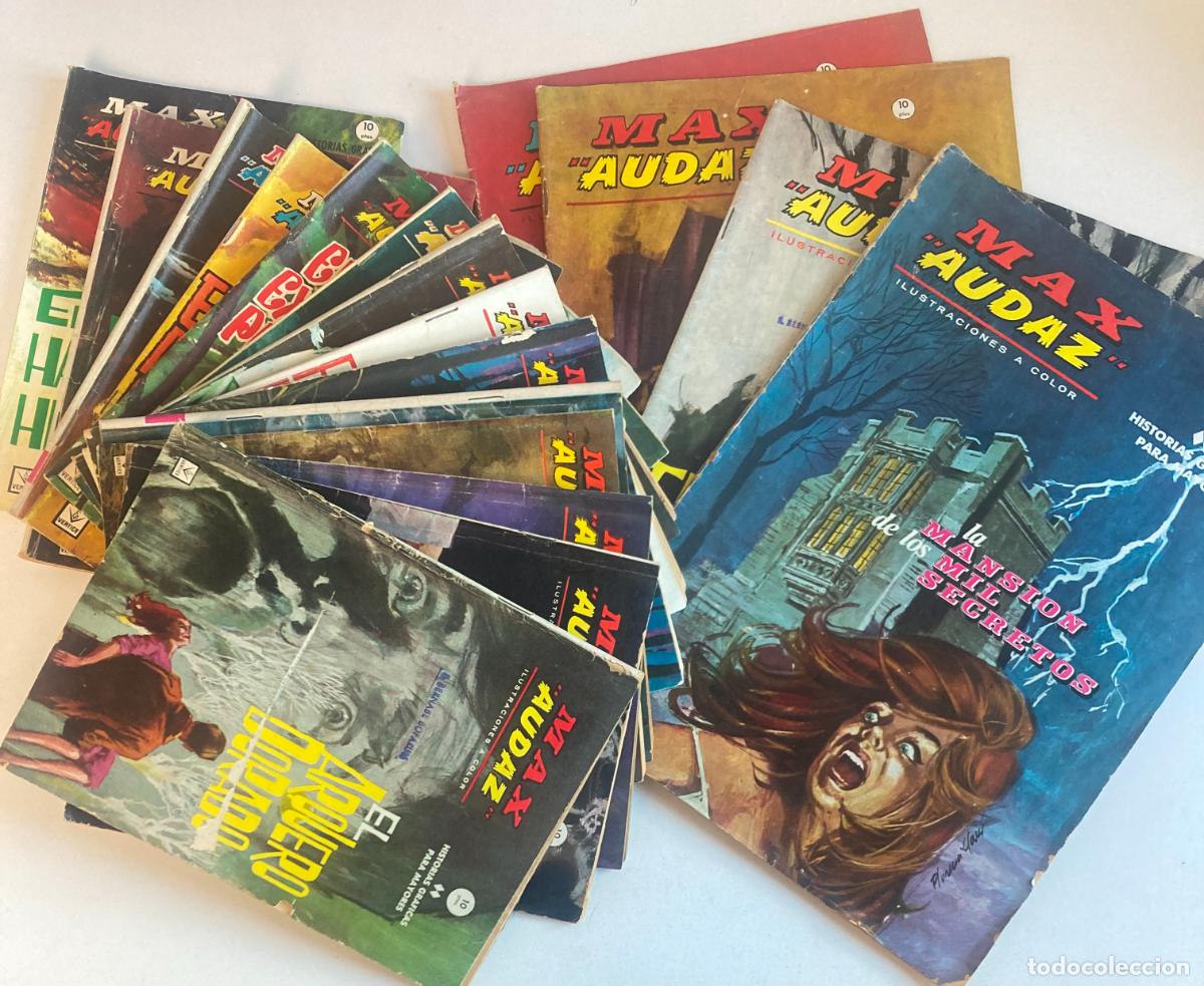 C&oacute;mics: MAX AUDAZ - VERTICE, GRAPA - COLECCION COMPLETA, 18 NUMEROS - Foto 1