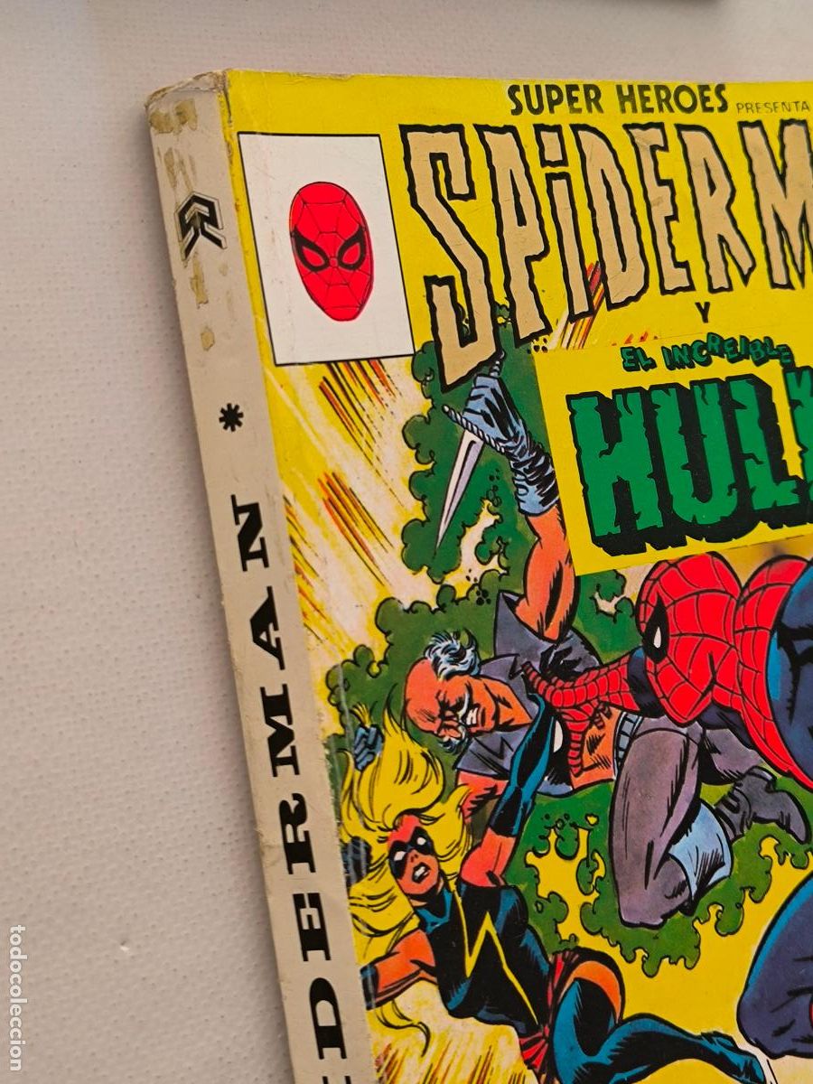 C&oacute;mics: SPIDERMAN Y EL INCREIBLE HULK - SUPER HEROES PRESENTA - SURCO (IT) - Foto 3