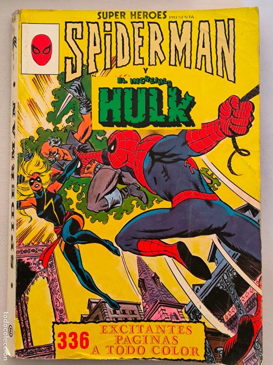 C&oacute;mics: SPIDERMAN Y EL INCREIBLE HULK - SUPER HEROES PRESENTA - SURCO (IT) - Foto 1