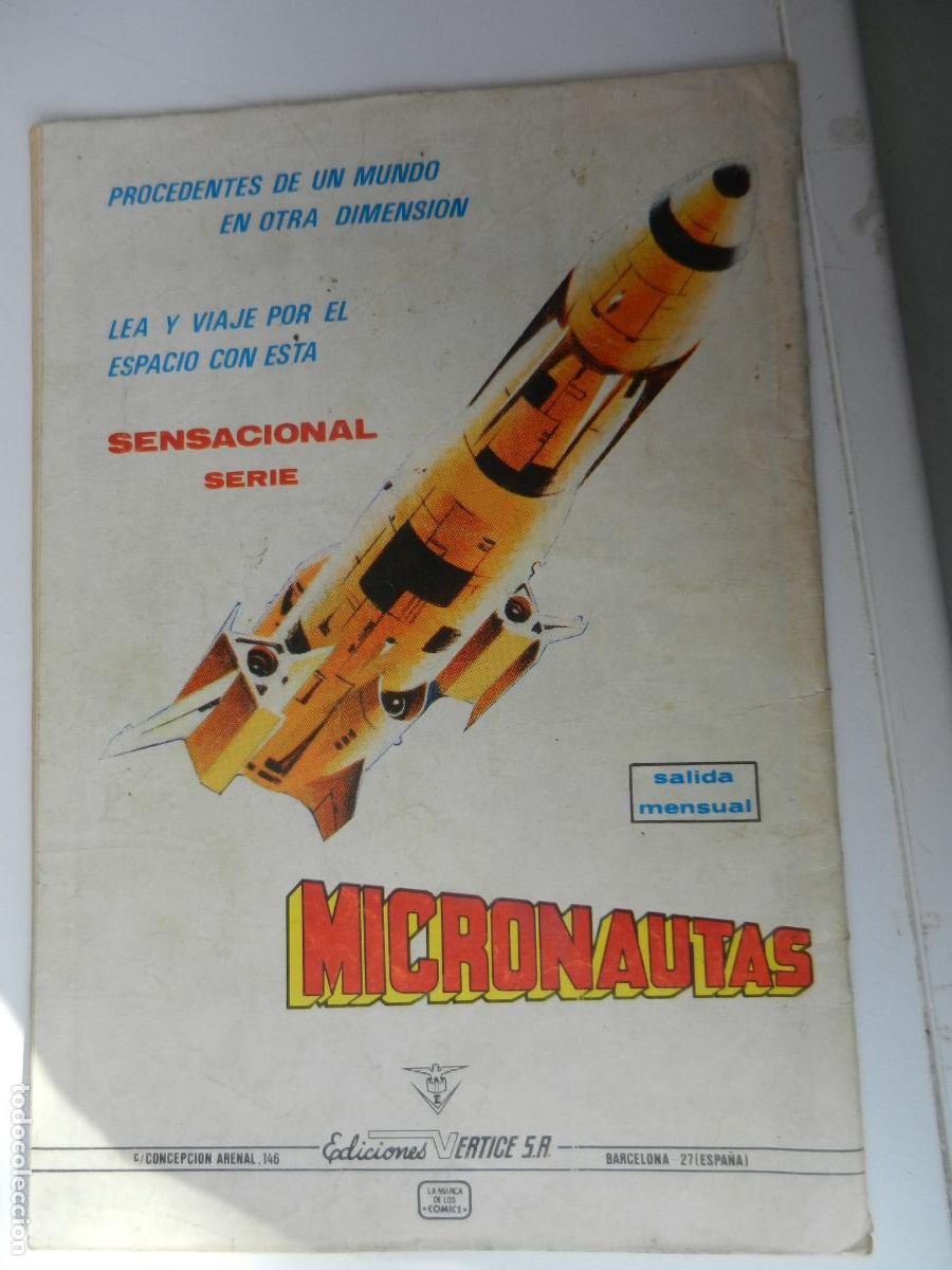 C&oacute;mics: EL HOMBRE COSA N&ordm; 4 &iexcl; EL CONG DE LA CONDENA! - EDICIONES VERTICE - 1981 - Foto 3